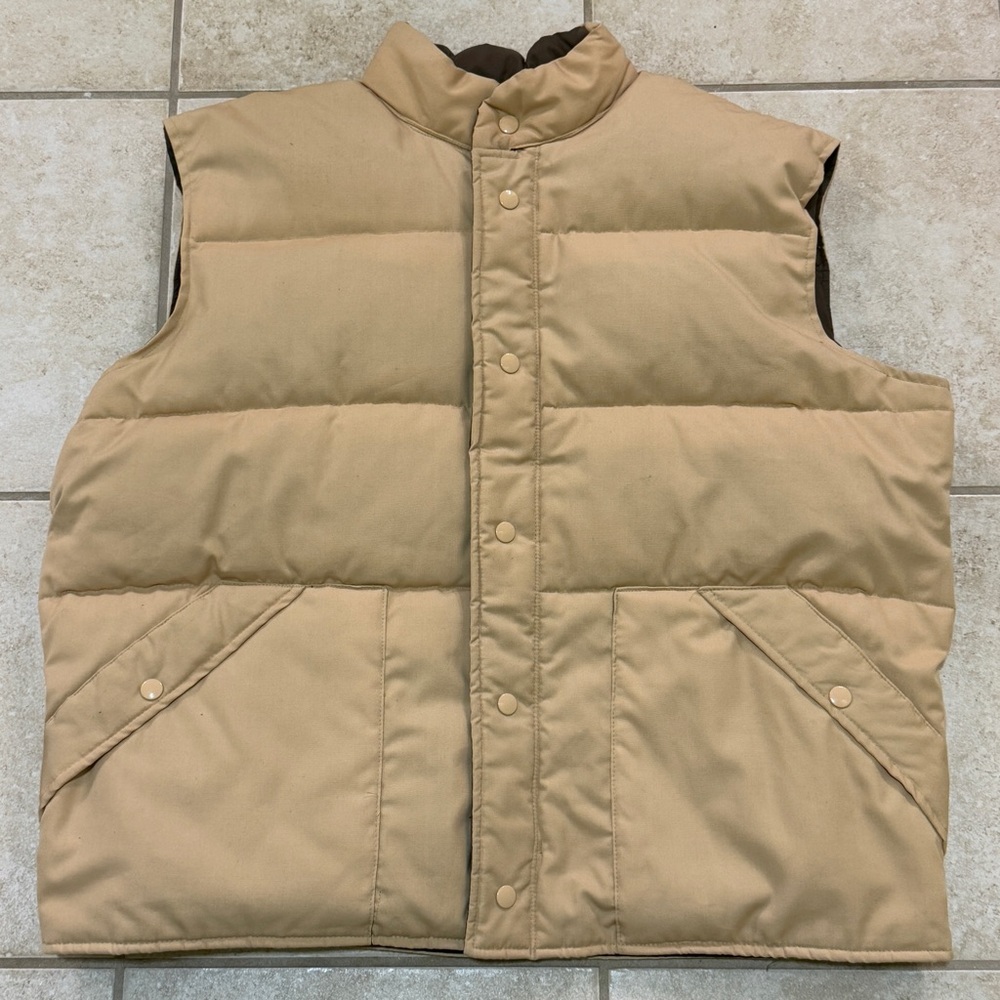 VEST Down Feather Puffer XL UNISEX